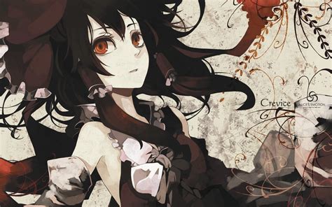 Black Haired Female Anime Character Hd Wallpaper Wallpaper Flare