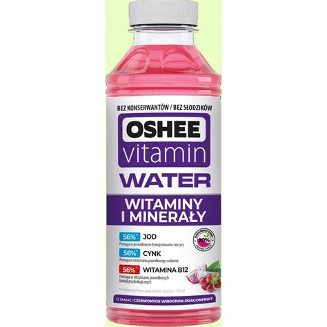 Napój OSHEE VITAMIN WATER Witaminy i Minerały o sm 13810827896 Allegro pl