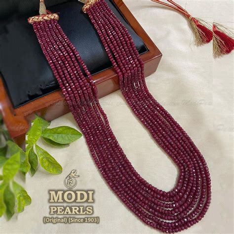 Royal Ruby Necklace - Modi Pearls