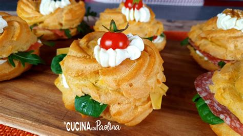 Zeppole Di San Giuseppe Al Forno Salate In Cucina Con Paolina