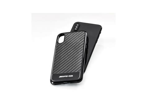 Coque Rigide AMG Noire Carbone IPhone X XS