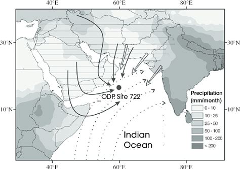 Overview Map Showing Location Of Ocean Drilling Program Odp Site