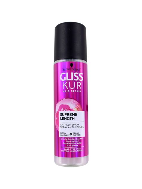 Gliss Kur Anti Klit Spray Supreme Length 200 Ml Nu 59 Korting