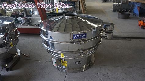 Food Grade Vibro Sifter Dahan Vibration Machinery