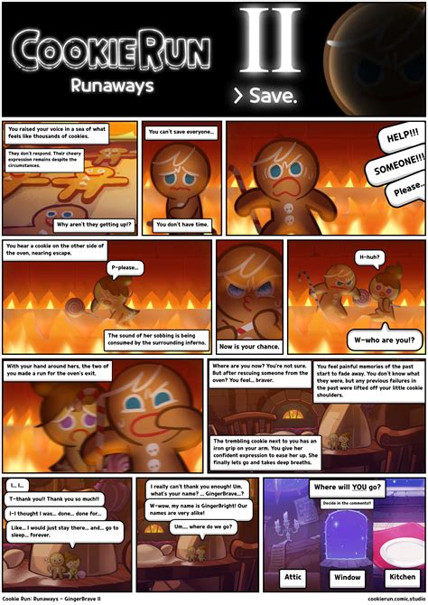 Cookie Run Runaways GingerBrave II Comic Studio