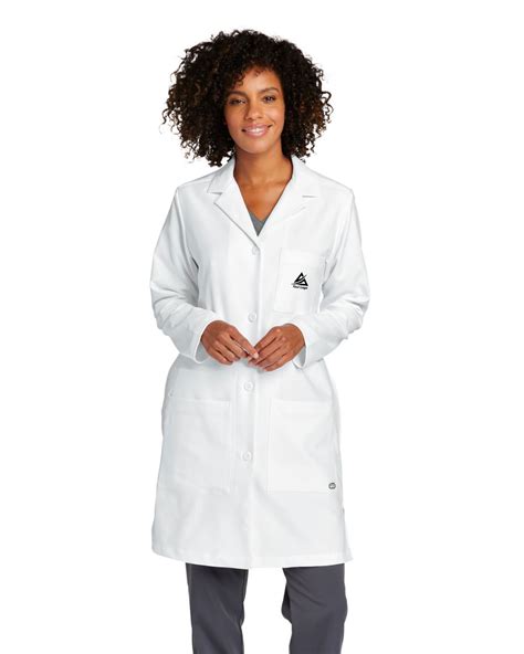 Size Chart For Wonderwink Ww4172 Womens Long Lab Coat