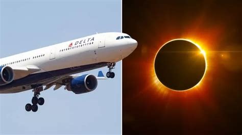 Delta Air Lines Offers Unique Solar Eclipse Flight At 30000ft Along Path Of Totality The