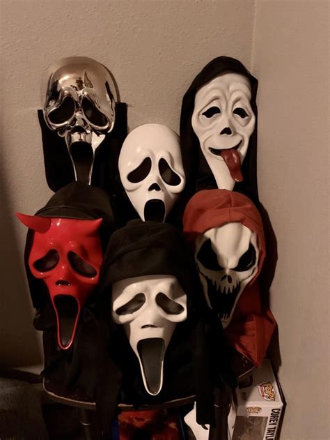 Ghostface mask collection : r/Masks