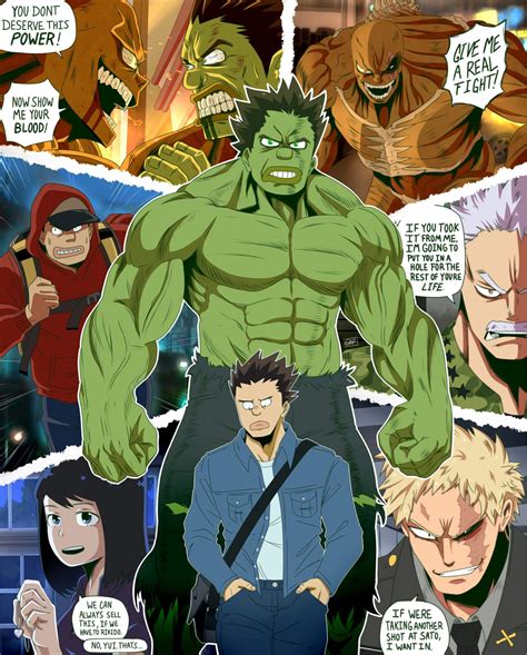 Rikido Sato The Incredible Hulk My Hero Academia Amino