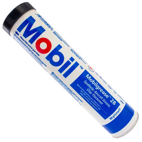 MobilGrease 28 Synthetic Aircraft Grease Cartridge 380gm - Pilot Gear ...