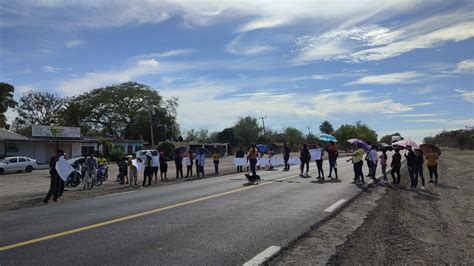 Piden Topes Pobladores Bloquean La Mazatl N Culiac N