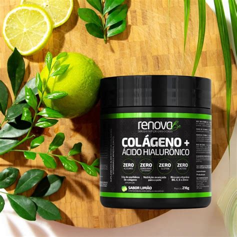 Colágeno Ácido Hialurônico Renova Be Sol Peeling