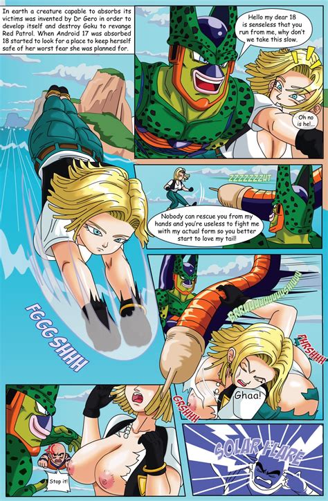 Android 18 Goes Inside Cell Dragon Ball Z 18 Porn Comics