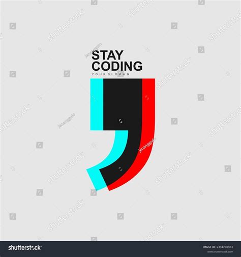 Logo Coding Vectorprogrammer Logo Icon Technology Stock Vector (Royalty ...