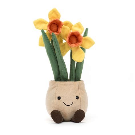 Buy Jellycat Amuseables Daffodil Pot Maison White