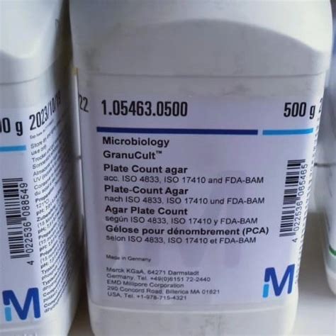 Jual Plate Count Agar Merck 105463 Kota Surabaya Artha Jaya Grup