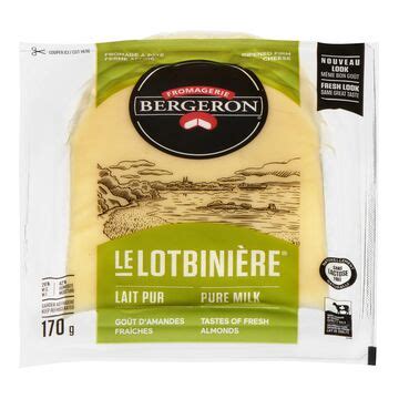 Fromage sans lactose Le Lotbinière Fromagerie Bergeron Metro