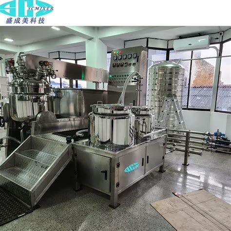 Scmixer L L Cosmetics Cream Making Machine Vacuum Lotion Mixer