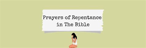 7 Prayers Of Repentance In The Bible Mzuri Springs