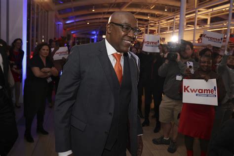 Photos Democratic Illinois Attorney General Kwame Raoul Declares Victory Over Gop Challenger