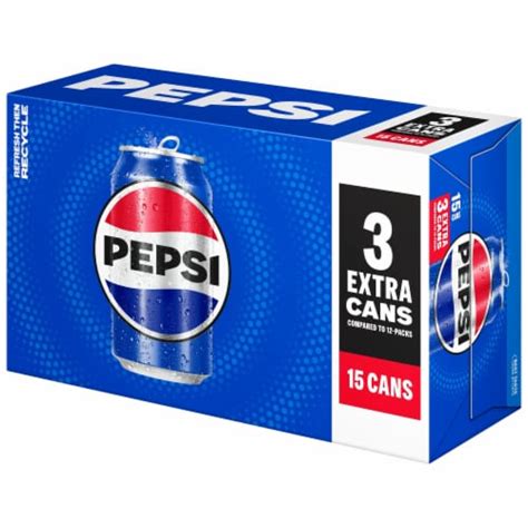 Pepsi Cola® Soda Cans, 15 pk / 12 fl oz - Ralphs