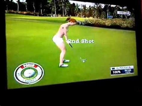 Tiger Woods PGA 11 Naked Golfer PS3 YouTube