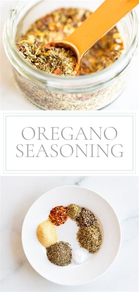 Oregano Seasoning Julie Blanner