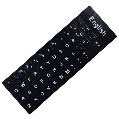 English Keyboard Cover Stickers For Laptop Pc Keyboard To