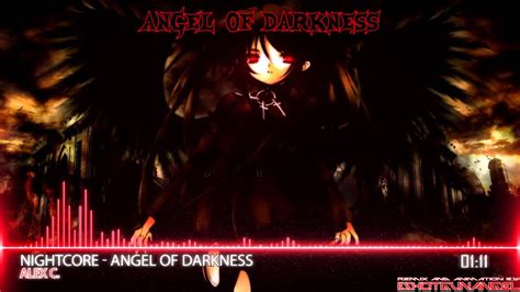 【nightcore】 Angel Of Darkness Hq1080p Lyrics Youtube