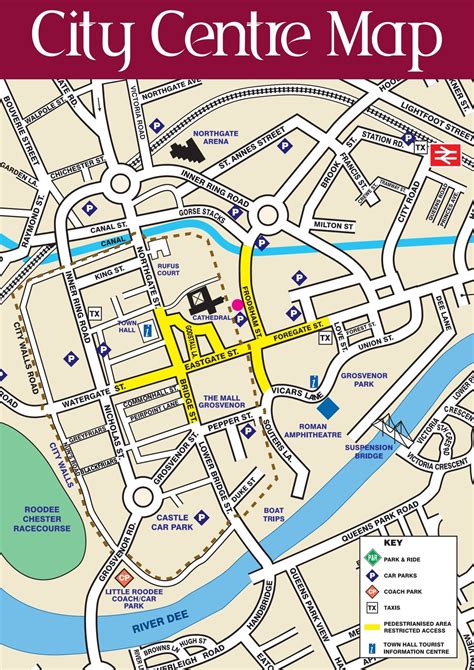 Chester City Centre Map | Hot Sex Picture