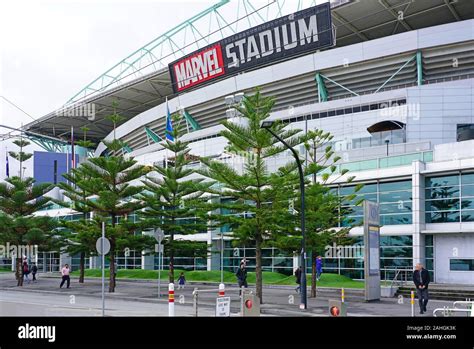 Marvel stadium melbourne hi-res stock photography and images - Alamy