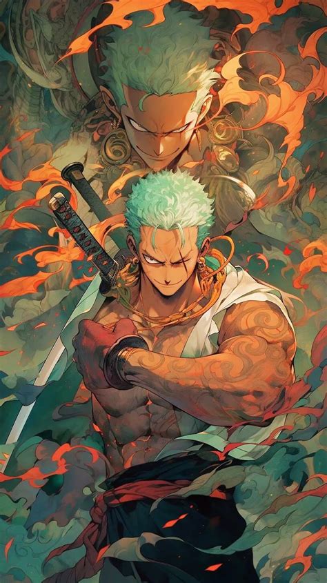 One Peice Anime Zoro One Piece One Piece Drawing Roronoa Zoro Handsome Anime Guys Bravery