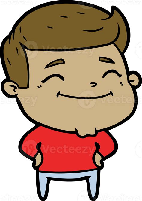 Happy Cartoon Man Drawing 46957536 Png