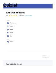 EAB4798 Midterm Flashcards Quizlet Pdf Https Sec EAB4798 Midterm 5