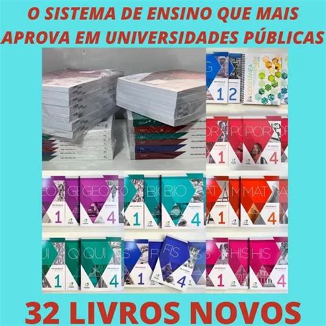 Coleção Pré Vestibular Poliedro 2021 32 Livros Novos Parcelamento sem