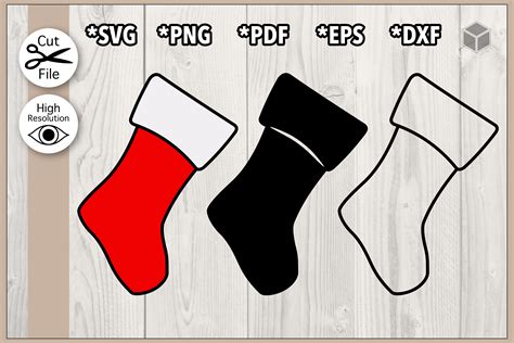 Christmas Stockings Graphic By TDFcrafty Creative Fabrica