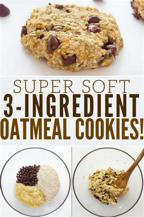 3 Ingredient Banana Oatmeal Cookies Artofit