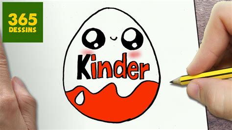 COMMENT DESSINER KINDER KAWAII ÉTAPE PAR ÉTAPE Dessins kawaii facile