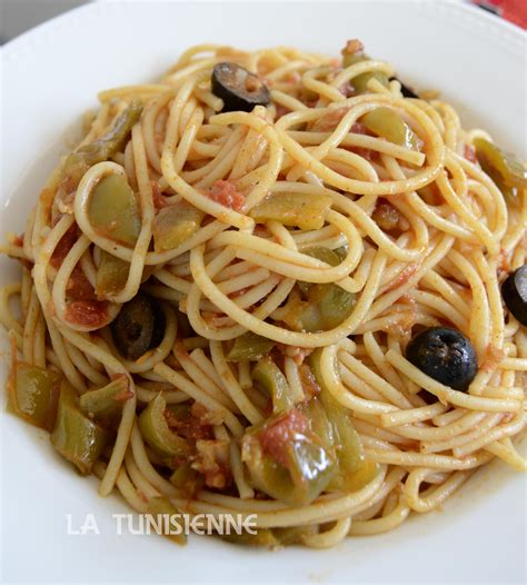 Spaghetti Au Thon La Tunisienne