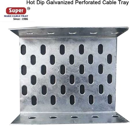 1 Mm Hot Dip Galvanized Perforated Cable Tray At 240 Meter In New