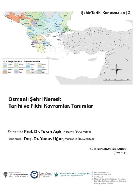 Şehir Tarihi Konuşmaları Dijital Beşeri Bilimler Uygulama Ve