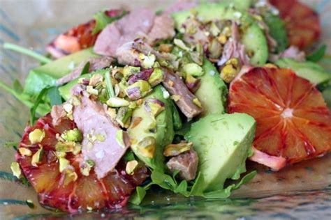 Tuna Belly Blood Orange And Avocado Spanish Salad Recipe An Insider