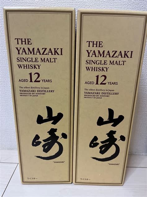 サントリー山崎12年 山崎12年 Suntory サントリー サントリーウイスキー山崎 カートン 化粧箱｜paypayフリマ