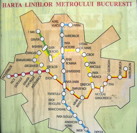 Harta Bucuresti Gara De Nord 4