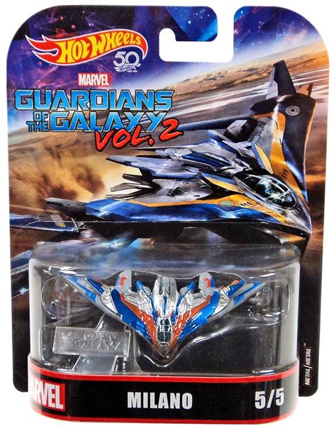 Hot Wheels Marvel Guardians of the Galaxy Vol. 2 Milano Diecast Car 55 2018 Mattel Toys - ToyWiz