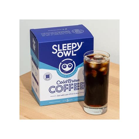 Sleepy Owl French Vanilla Brew Coffee Pack Of Price Buy Online At