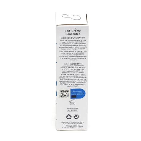 Embryolisse Lait crème concentré Hydratant visage