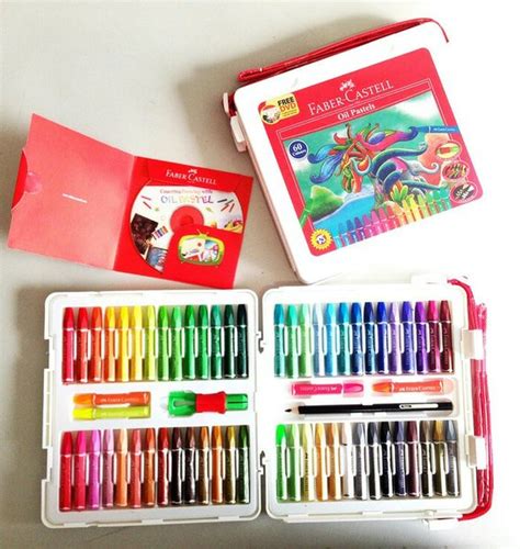 Jual Crayon Oil Pastel Faber Castell Warna Di Lapak Eijimaxi Bukalapak