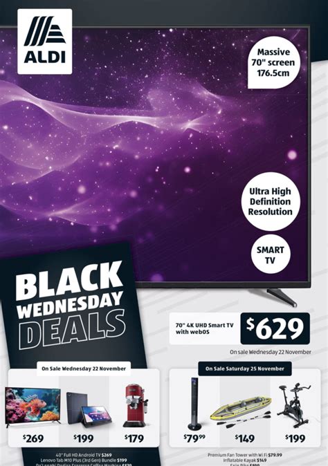 Aldi Starts Holidays Early With Black Wednesday Sale