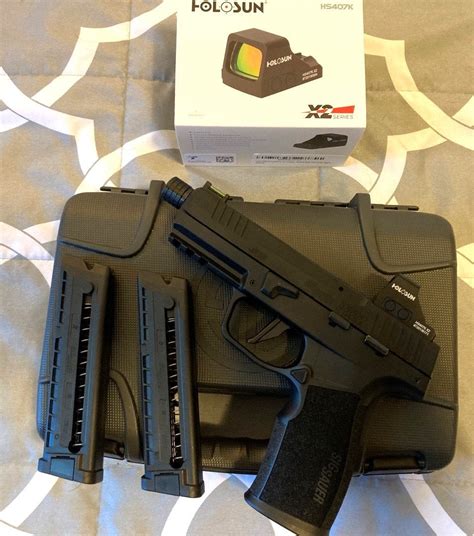 SPF Sig P322 22LR Pistol 2x 20Rnd Magazines Optional Holosun